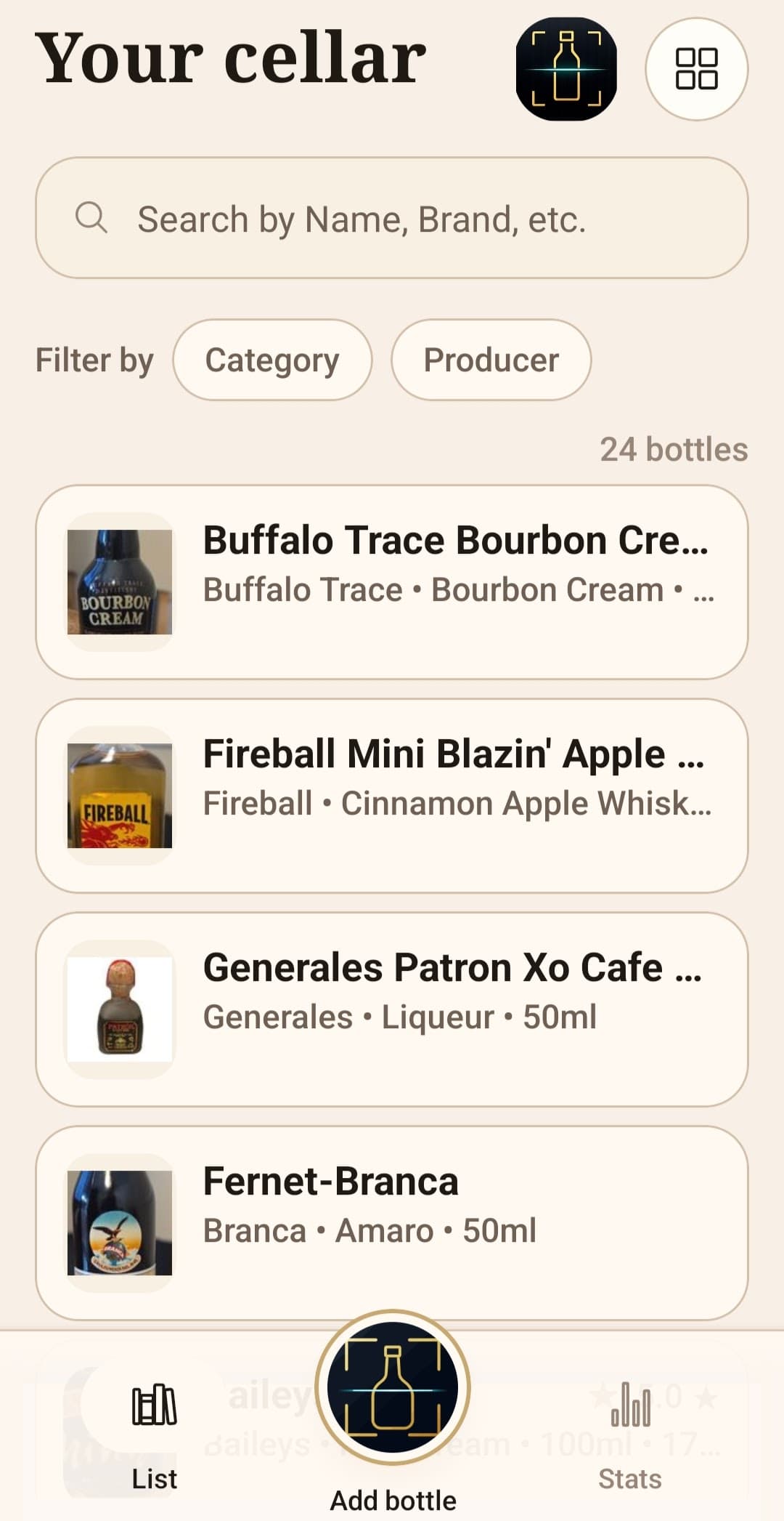 Screenshot 1 of BottleLedger